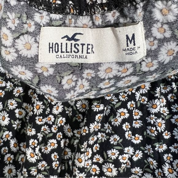 Hollister Black and White Floral Jumpsuit - Picture 3 of 12